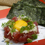 Salted bonito yukhoe