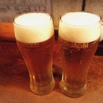 旬鮮味処 かつら - （2016.9）生ビールで乾杯♪