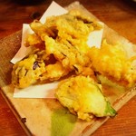 旬鮮味処 かつら - （2016.9）穴子の天ぷら