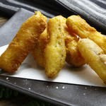 Sunday market potato tempura