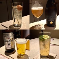 菜花むら - 頼んだ飲み物たち