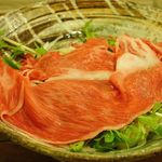 美糸 - 国産和牛しゃぶ肉のおうどん 1200円