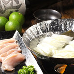Nonotori Ume Midou - 【鶏しゃぶ小鍋】新鮮なムネ肉を昆布出汁でしゃぶしゃぶでお召し上がり！