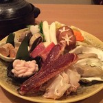 Sushi&Bar 琴 - お寿司屋さんの海鮮寄せ鍋～一例～