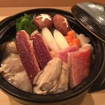 琴 - お寿司屋さんの海鮮寄せ鍋～一例～