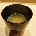 鮨 つきうだ - 味噌汁