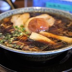 鶴亀 - 受け皿付きの丼ぶり