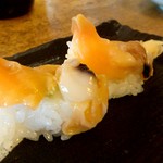 緑寿司 - しゃちほこみたいな青柳