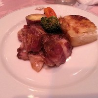 岐阜グランドホテル - 飛騨牛ステーキと温野菜フォンドヴォソース