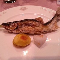岐阜グランドホテル - 岐阜鮎塩焼き、焼栗