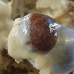 廚 菓子 くろぎ - 肝心の和栗はホクホクとしており、甘味もしっかりと感じられ、まさに和栗旬なウマさです。