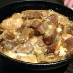 焼肉ホルモンせいご - 松阪牛シンシンの牛カツ丼