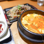 韓国料理 水刺齋 - スンドゥブチゲとプルコギ