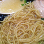 船見坂 - 塩そばの麺