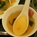 八宝家 - ランチ　スープ