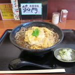 お食事処 笑門 - 親子そば（800円）