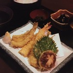 三陸 漁灯 - 天ぷら定食