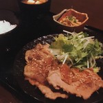 三陸 漁灯 - 生姜焼き定食