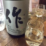 四季肴酒家 きなり - H28.10.29 作　純米大吟醸　火入れ　朝日米