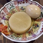 四季肴酒家 きなり - H28.10.29 だいこん＆たまご