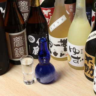 Various local sake!