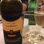 Ristorante La Sagrestia - vino bianco della casa
