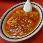 中国料理　王味 - エビチリ