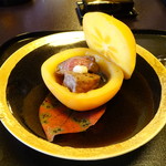 つる幸 - 能登牛の鍬焼き