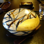 つる幸 - 煮穴子と海老イモの炊き合わせ