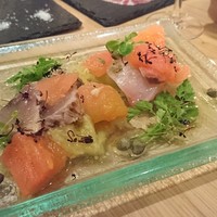 Cucina del NABUCCO - かつおとめかじき？のカルパッチョ