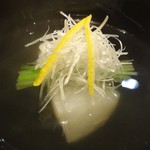 肥後橋 やま本 - ③枕物　オコゼと蕪　★３・８