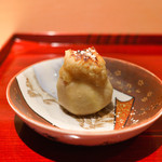 銀座 しのはら - いちぢくの胡麻みそ付け焼き