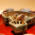 銀座 しのはら - 琵琶ますの炙り