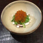 江戸前晋作 - イクラと墨烏賊のゲソ