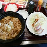 Koko Ichi Banya - カレー肉そば餃子セット
