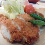 ライブスタジオ アラベスク - 「アラベスクランチ」のチキンかつ
