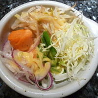 草の家 赤坂店 - サラダはブュッフェ式のよう