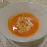 レストラン フォンタナ - トマトのポタージュ
