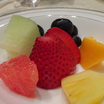 レストラン フォンタナ - ヨーグルトのフルーツ