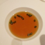 フレンチレストラン フルーヴ - コンソメスープ