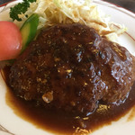 洋食と珈琲の店トロル - 壱岐牛ハンバーグアップ