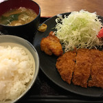 Kushikatsu Dengana - 2016/11 メンチカツ定食 580円