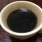 福州軒食堂 - 食後のコーヒーサービス
