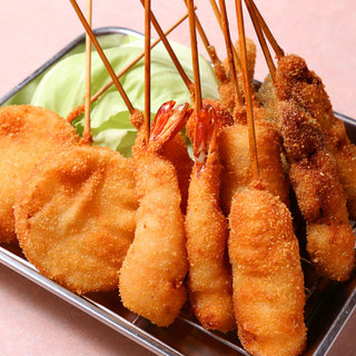 サクサク衣の串カツ