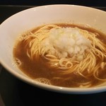 煮干乱舞 - かけそば醤油