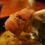 よろにく - 2016/10_玉子と白トリュフに塗れたザブトン