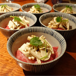 よろにく - 2016/10_お茶漬け作成中