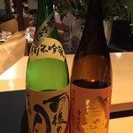 廣島 むろか - 雨後の月　純米吟醸　千本錦　ひやおろし・寶剣　純米　超辛口