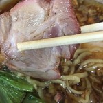 白河ラーメン みちのく - チャーシューアップ！腕肉を使用