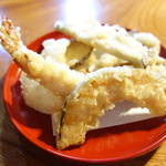 常陸屋 - 天ぷら盛り合わせ